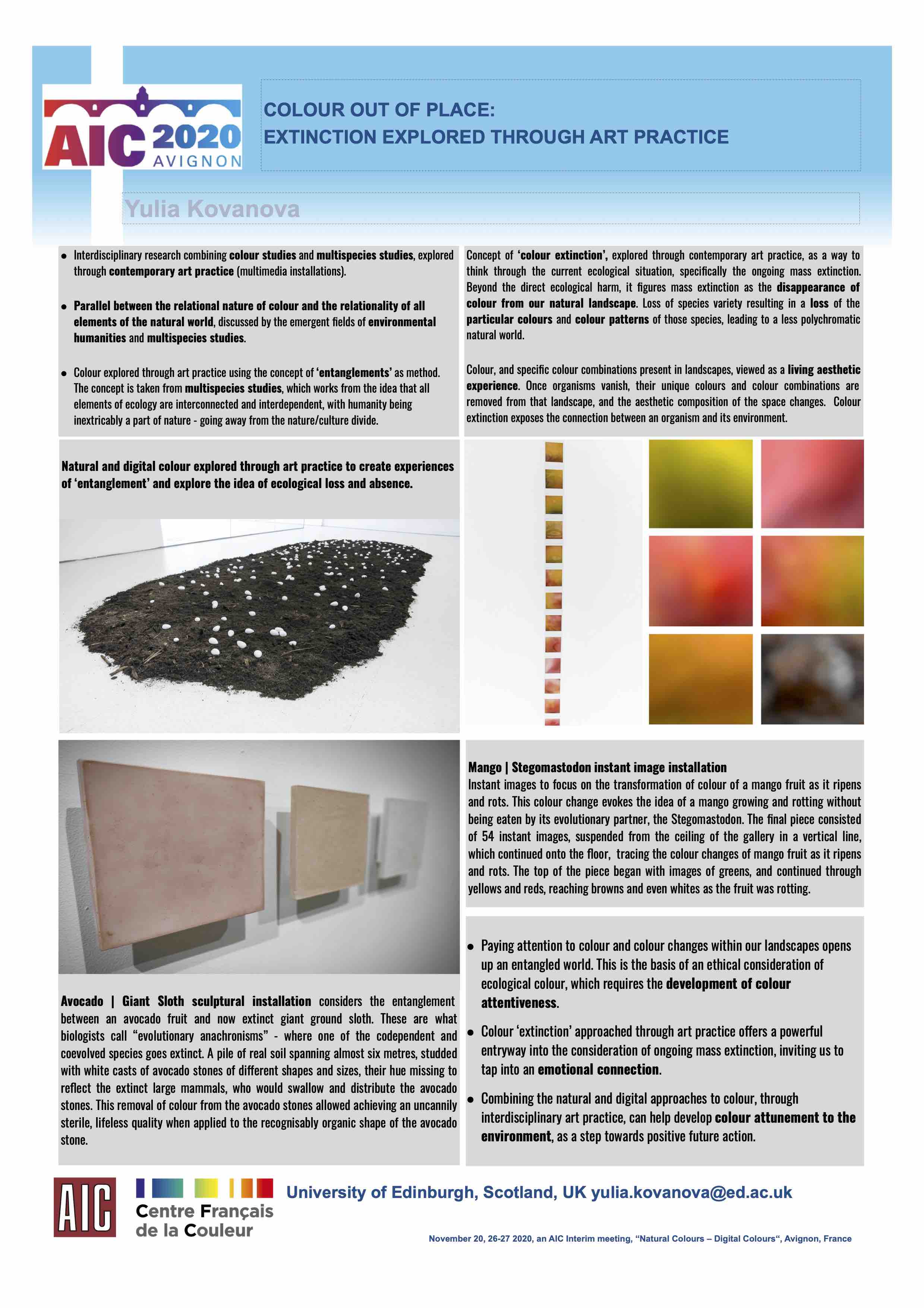 AIC2020 poster - 2nd prize